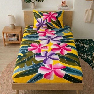 New Design Rayon Single Bedsheet